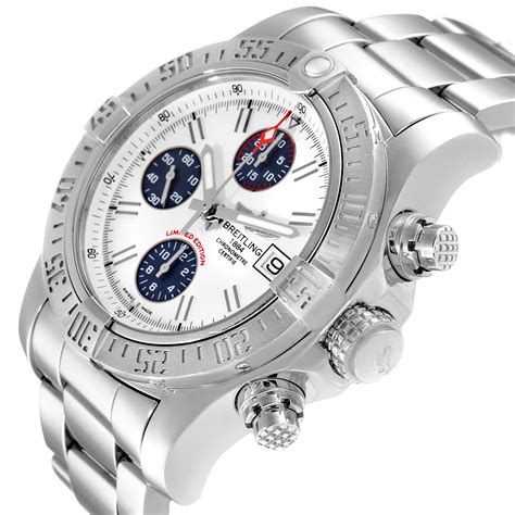 white breitling watch|breitling avenger white dial.